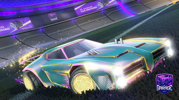 A Rocket League car design from derpy_7017