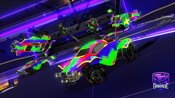 A Rocket League car design from BarkingLilly