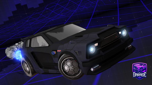 A Rocket League car design from TheFoxcraft