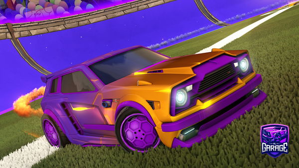 A Rocket League car design from sebb46
