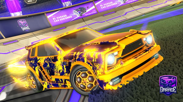 A Rocket League car design from ep1c_mick