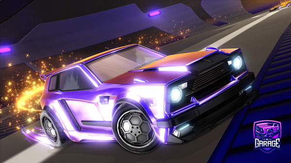 A Rocket League car design from Braidedstream86