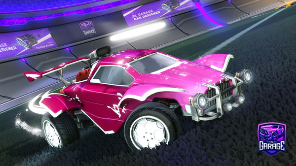 A Rocket League car design from Nigg_Btw