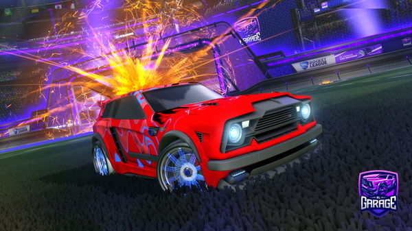 A Rocket League car design from Kajec34_YT