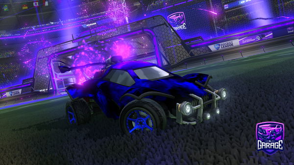 A Rocket League car design from nasahehe