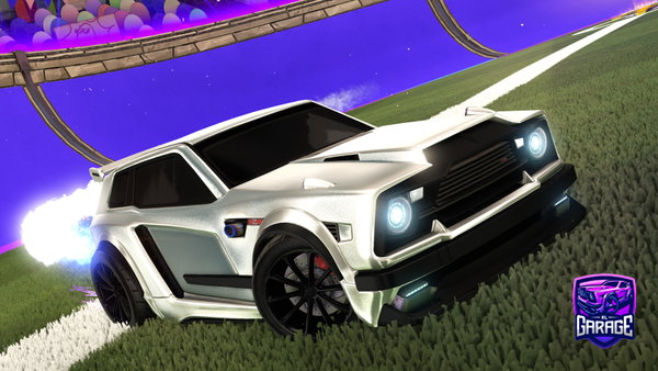 A Rocket League car design from Pytknap