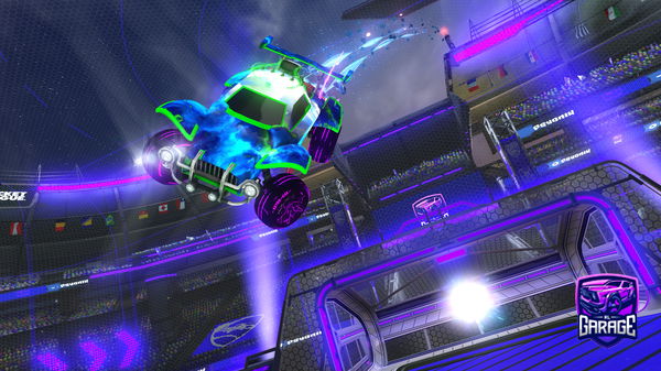 A Rocket League car design from Wegoinfishin