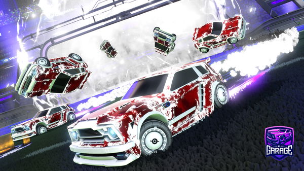 A Rocket League car design from Alvarito724