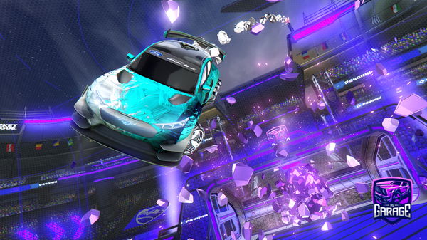 A Rocket League car design from looreema