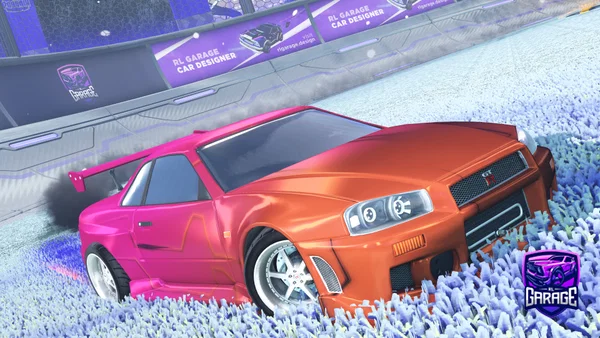 A Rocket League car design from Fsty_Gingledorf