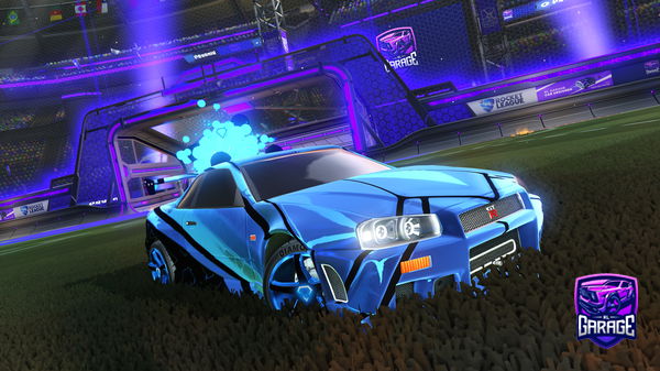 A Rocket League car design from stu_mackintoshxx