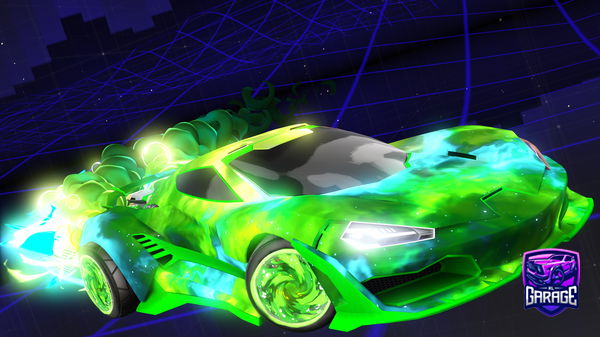 A Rocket League car design from shota_4k