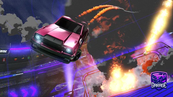 A Rocket League car design from getinlads7