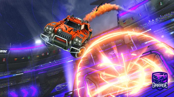 A Rocket League car design from Babyscklid