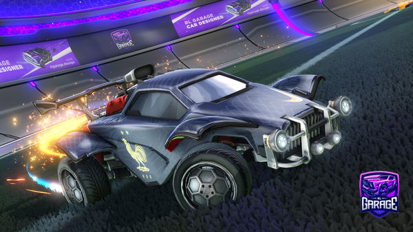 A Rocket League car design from SpaceCoyoteKACHOW