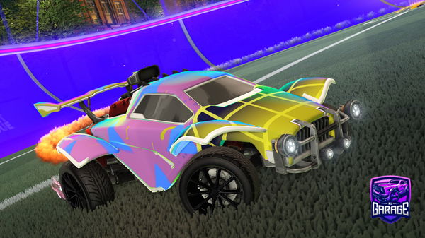 A Rocket League car design from FIREone62