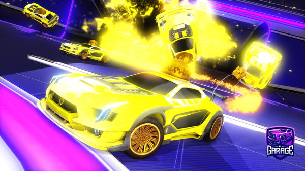 A Rocket League car design from Cardiffian10