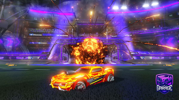 A Rocket League car design from AJskull51