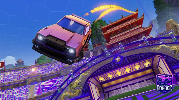 A Rocket League car design from greasyonyt