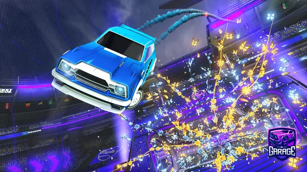 A Rocket League car design from Novle