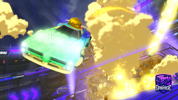 A Rocket League car design from TTVK9Drift