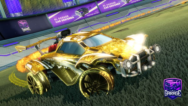 A Rocket League car design from GAMEFISH