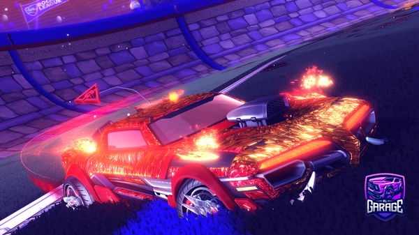 A Rocket League car design from AidenRogers