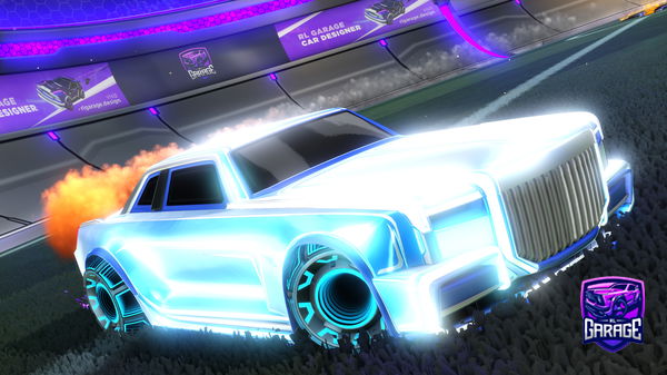 A Rocket League car design from Liffypup