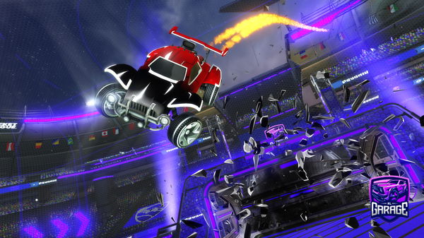 A Rocket League car design from Bongers