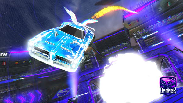 A Rocket League car design from Kyleth