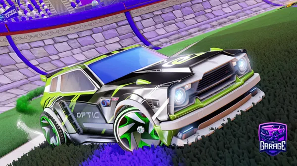 A Rocket League car design from _Notmondo_