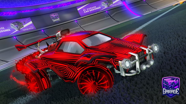 A Rocket League car design from Mooseninja121