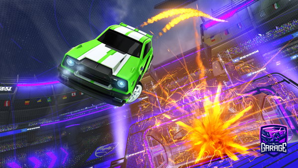 A Rocket League car design from rpii