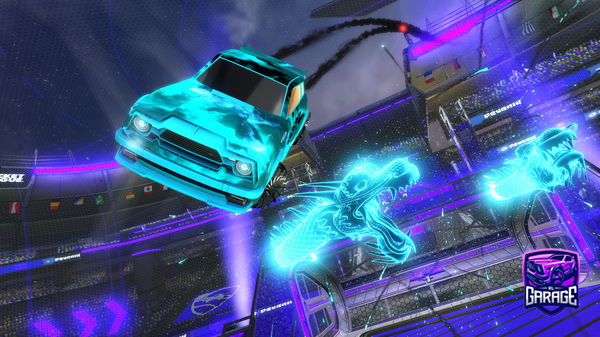 A Rocket League car design from BlazziMan