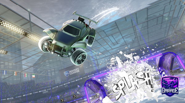 A Rocket League car design from TwitchJoselu315