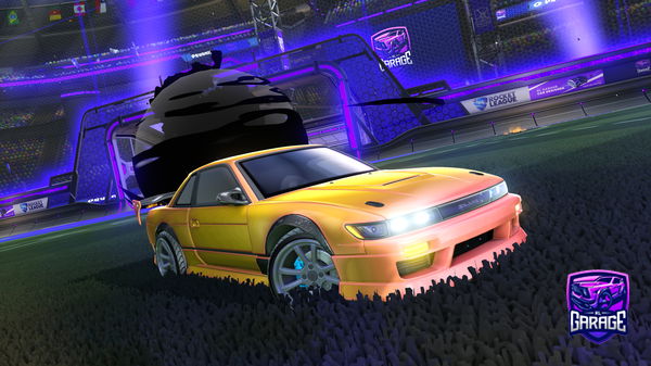 A Rocket League car design from SantyDev