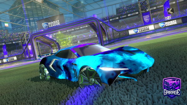 A Rocket League car design from TyrannixzRL