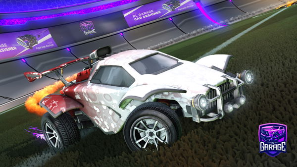 A Rocket League car design from tropix31