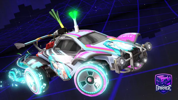 A Rocket League car design from MultiGenerator