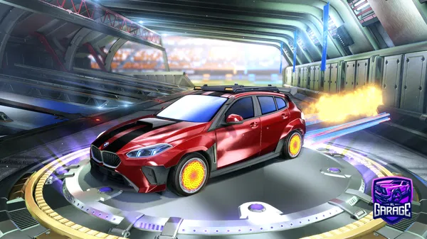 A Rocket League car design from Moonlight_FrFr