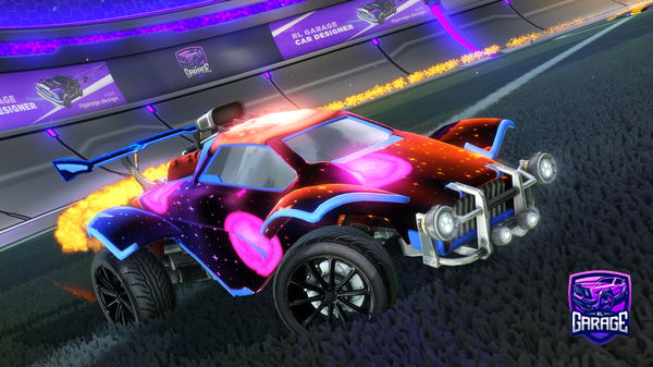 A Rocket League car design from AverageKiddo_rl