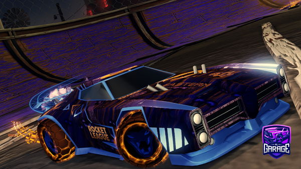 A Rocket League car design from GalaxyPhysix