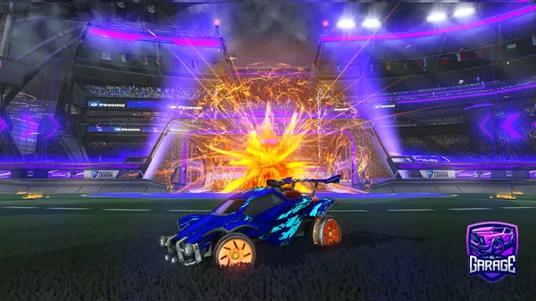 A Rocket League car design from Okb9no0p