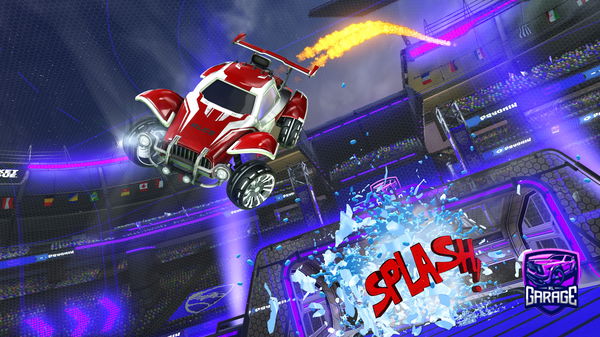 A Rocket League car design from DiamondBlaze