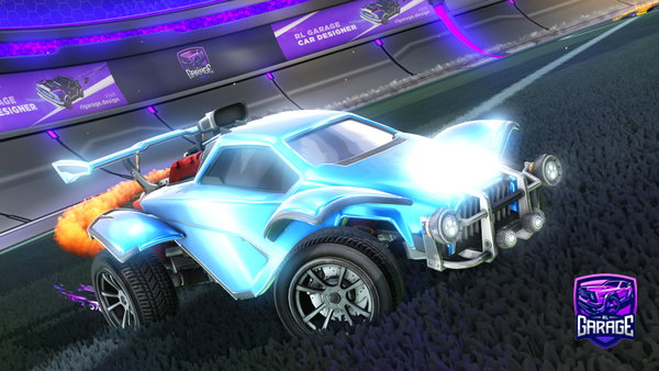 A Rocket League car design from DadaJaja
