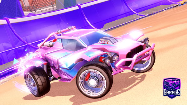 A Rocket League car design from DarkSnow107