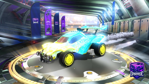 A Rocket League car design from henzlad