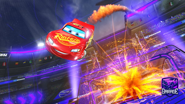 A Rocket League car design from Vladbumaga