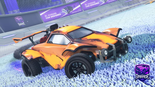 A Rocket League car design from zdoremy