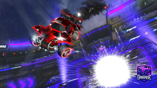 A Rocket League car design from yoyofrito